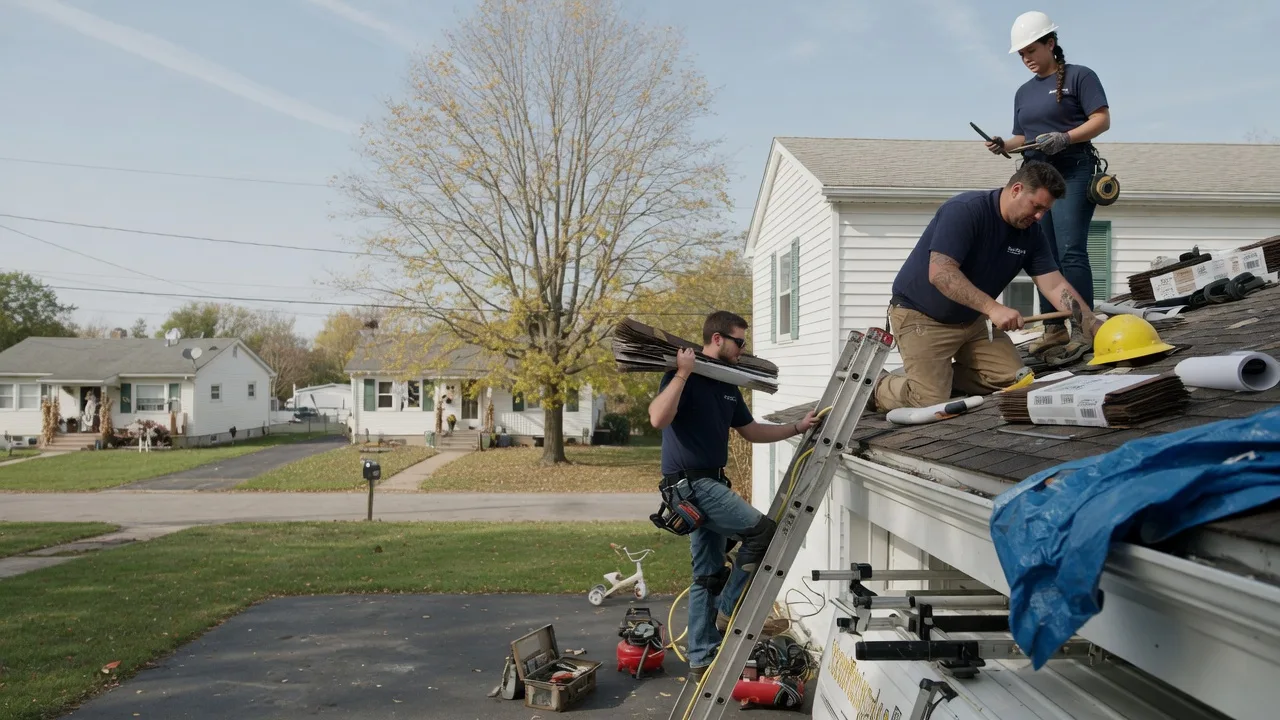 Local Roofing Contractors in Savoy, IL near me